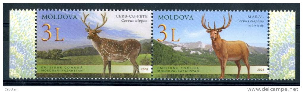 MOLDAVIA / MOLDOVA 2008** - CERVI - SET MNH - Game