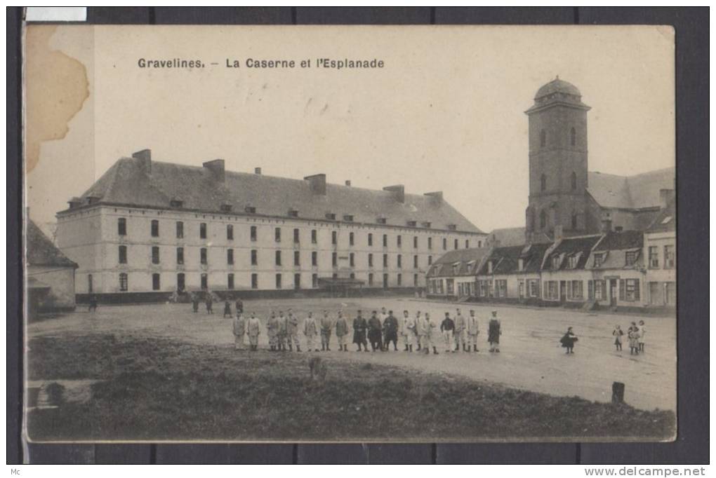 59 - Gravelines - La Caserne Et L'Esplanade - Gravelines