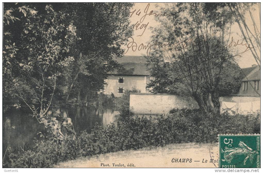 CPA (89)  CHAMPS  /  Le Moulin  - - Champs Sur Yonne