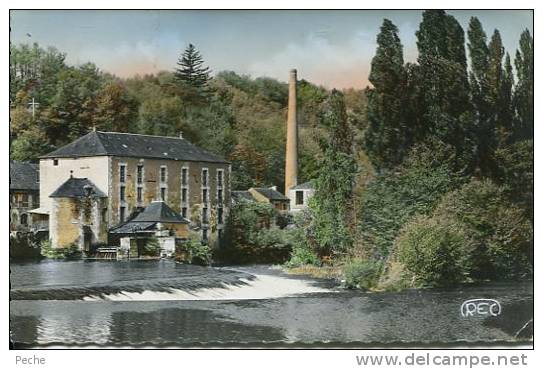 N°17878 -cpsm Le Blanc -l'écluse Et Le Moulin- - Moulins à Eau