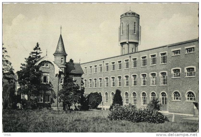 Lummen : Sint-Ferdinandinstituut : Zijgevel  ( Watertoren ) - Lummen