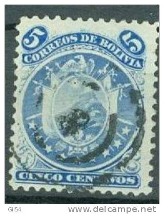 Bolivie - Yvert N°29   Oblitéré   - Ai5408 - Bolivie