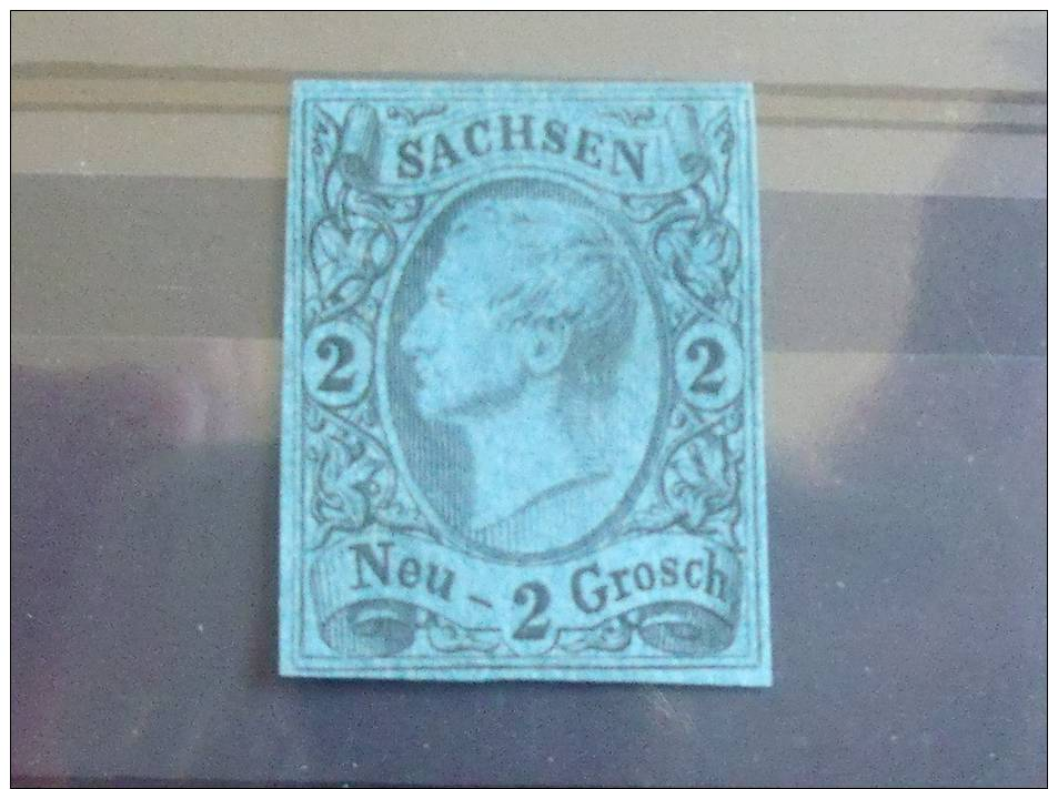 Germant Saxony State Stamp #11 Mint NG VF - Saxony