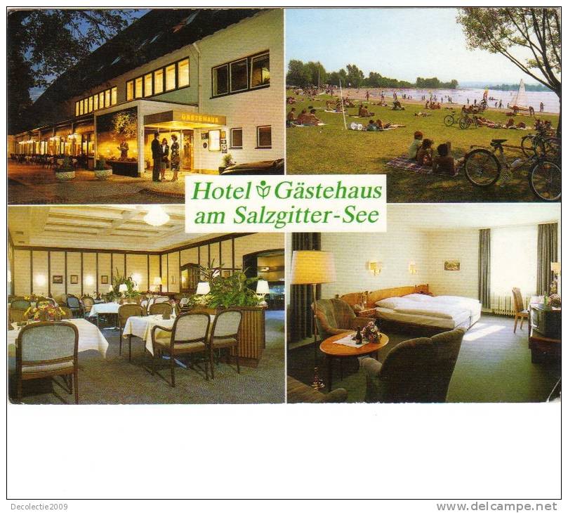 ZS26243 Salzgittersee Hotel Gastehaus Multiviews Not Used Perfect Shape Back Scan At Request - Salzgitter
