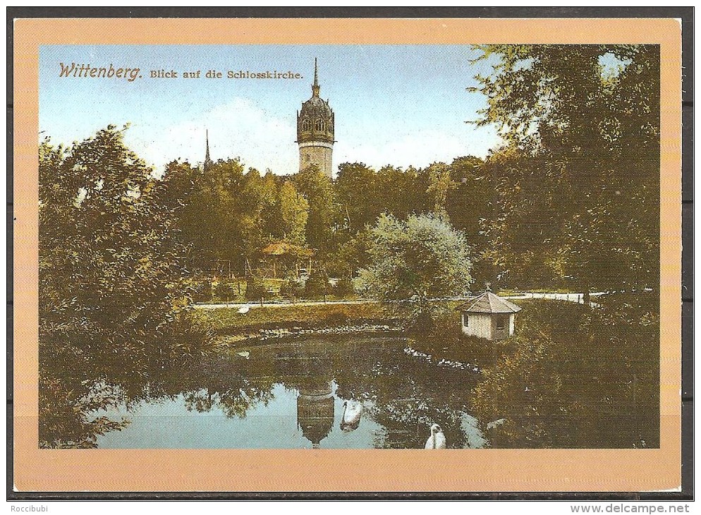 Wittenberg - Blick Auf Die Schlosskirche - Wittenberg