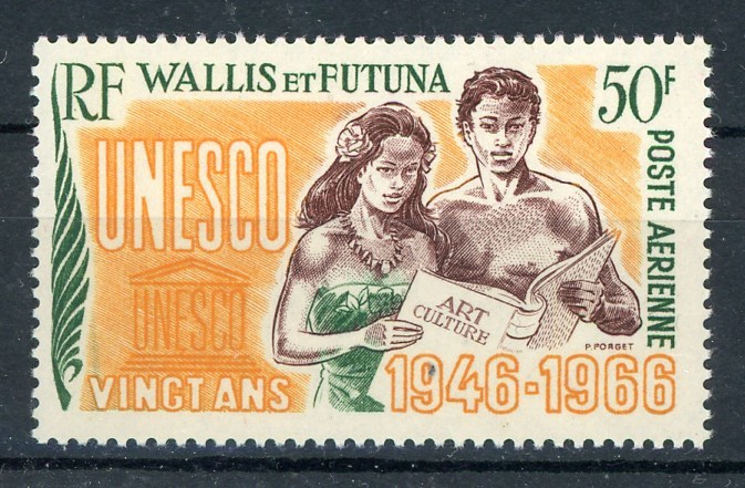 Wallis Et Futuna  -  1966  -  Avion  :  Yv  28  ** - Unused Stamps