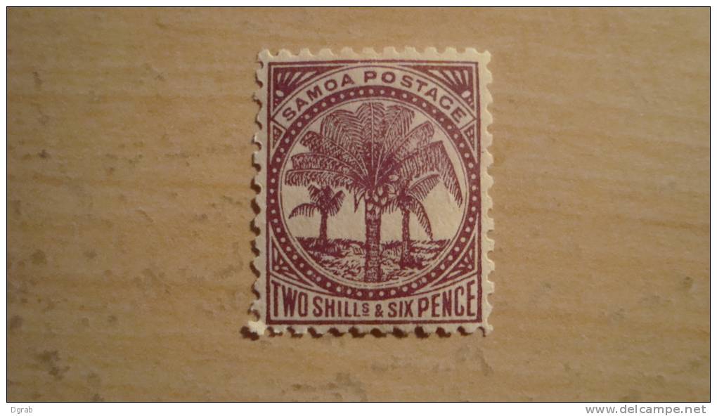 Samoa  1895-1899  Scott  #19  MH - Samoa (Staat)