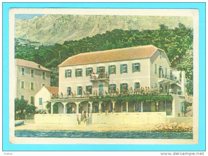 Postcard - Podgora, Croatia, Red Cross    (V 9816) - Croix-Rouge
