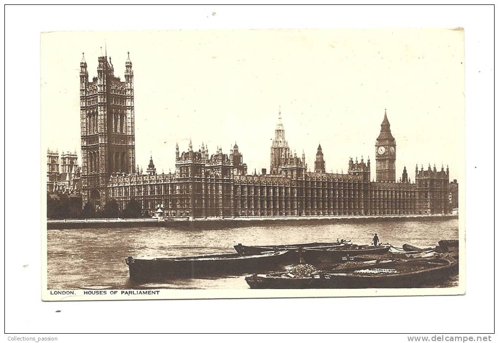 Cp, Angleterre, Londres, House Of Parliament - Houses Of Parliament