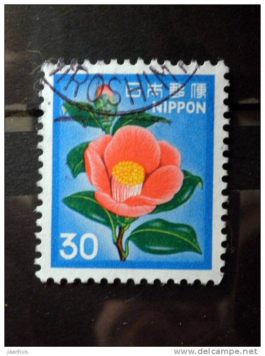 Japan - 1980 - Mi.nr.1441 A - Used - Plants, Animals, A National Cultural Heritage - Japanese Camellia - Definitives - Used Stamps