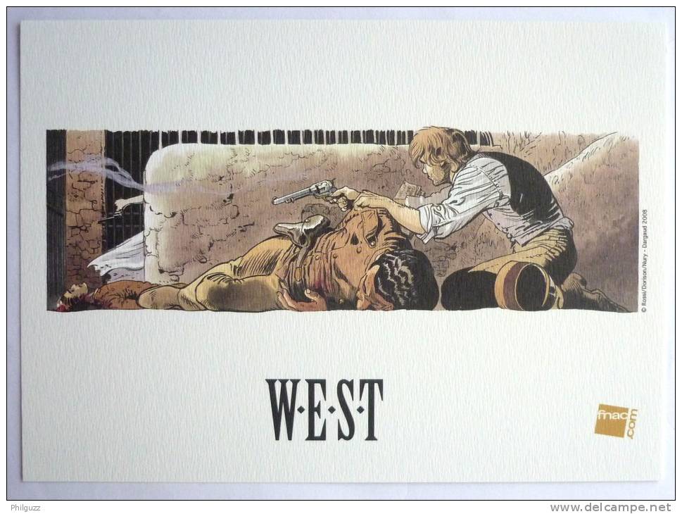 EX LIBRIS - ROSSI - WEST - DARGAUD - FNAC 2008 XL - Illustrators P - R