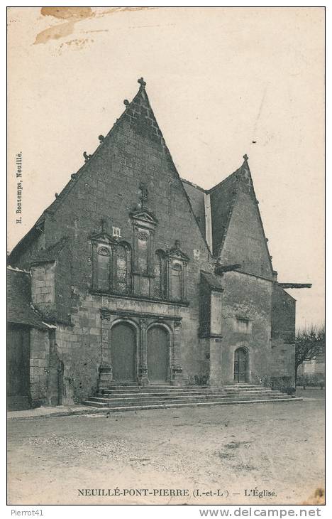 NEUILLE PONT PIERRE - L'Église - Neuillé-Pont-Pierre