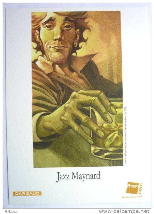 EX LIBRIS - ROGER - JAZZ MAYNARD - DARGAUD 2009 XL - Illustrateurs P - R