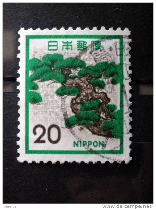 Japan - 1972 - Mi.nr.1136 A - Used - Plants, Animals, A National Cultural Heritage - Mountain Pine - Definitives - - Oblitérés