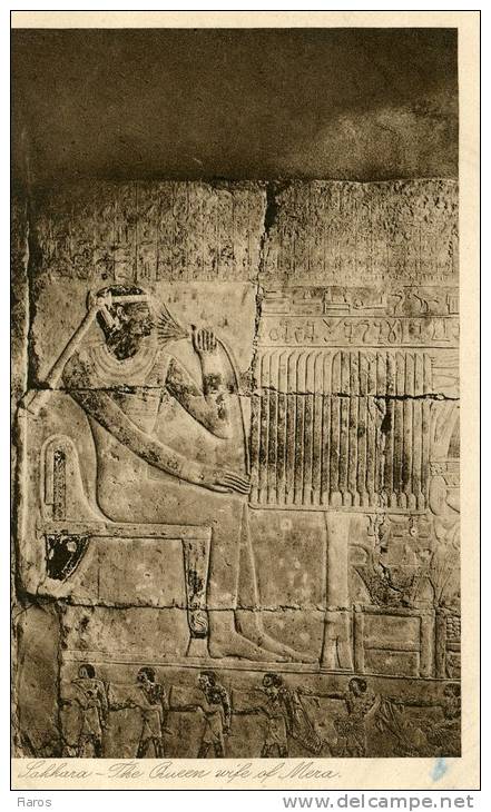 Egypt - Sakkara - The Queen Wife Of Mera. [CPM Postcard] - Pyramids
