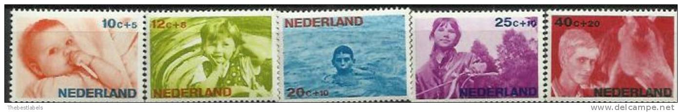NEDERLAND    1966  839/843 - Usati