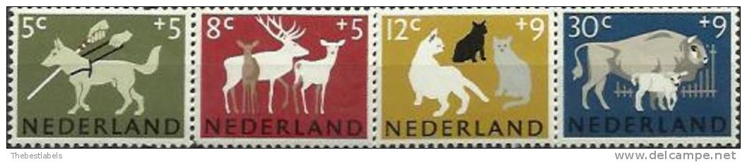 NEDERLAND    1964  792/795 - Oblitérés