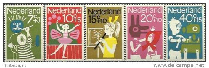 NEDERLAND    1964  804/808 - Usati