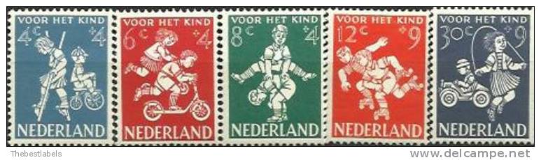 NEDERLAND    1958  680/684 - Usati