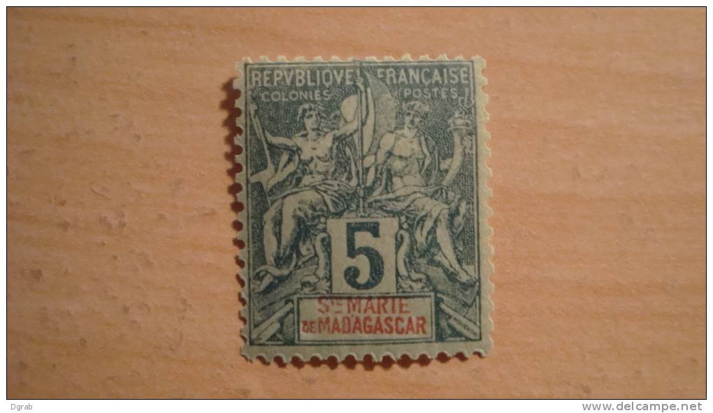 Ste-Marie De Madagascar   1894  Scott  #4  Mint - Autres & Non Classés