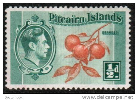 PITCAIRN ISLANDS   Scott #  1*  VF MINT Hinged - Pitcairninsel