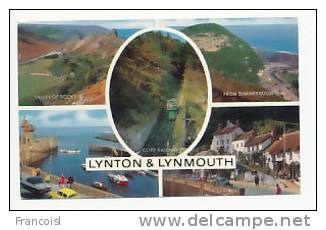 Royaume-Uni. Angleterre. Devon. Lynton & Lynmouth. Quatre Vues - Lynmouth & Lynton