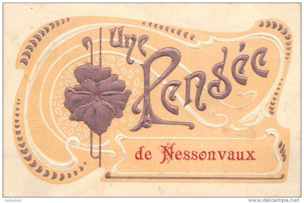 NESSONVAUX UNE PENSEE - Other & Unclassified