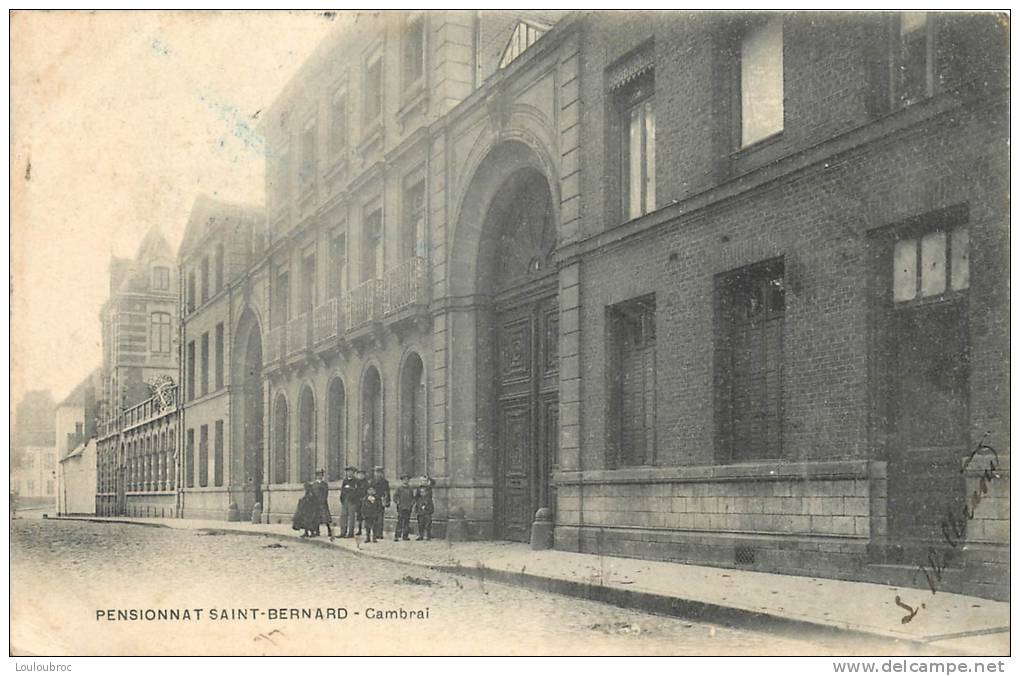 59 CAMBRAI PENSIONNAT SAINT BERNARD - Cambrai