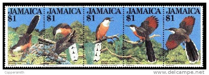 (020) Jamaica / Jamaique  Birds / Oiseaux / Vögel / Vogels ** / Mnh  Michel 550-54 - Jamaica (1962-...)