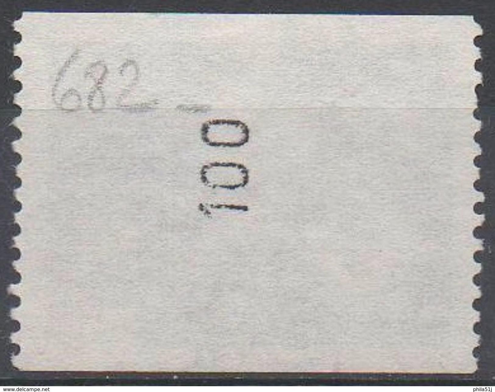 SUEDE  N°682__ OBL VOIR SCAN   Chiffre Au Dos - Oblitérés