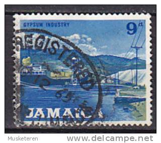 Jamaica 1964 Mi. 227      9 P Gips-Industrie Schiff "Gypsum Duchess" - Jamaica (1962-...)