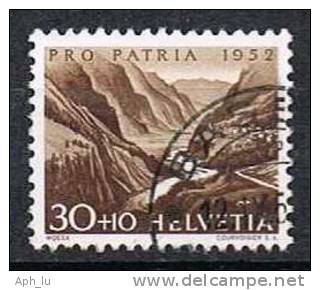 Schweiz, 1952 Pro Patria 30 Cent., MiNr. 573 Gestempelt (a280401) - Oblitérés