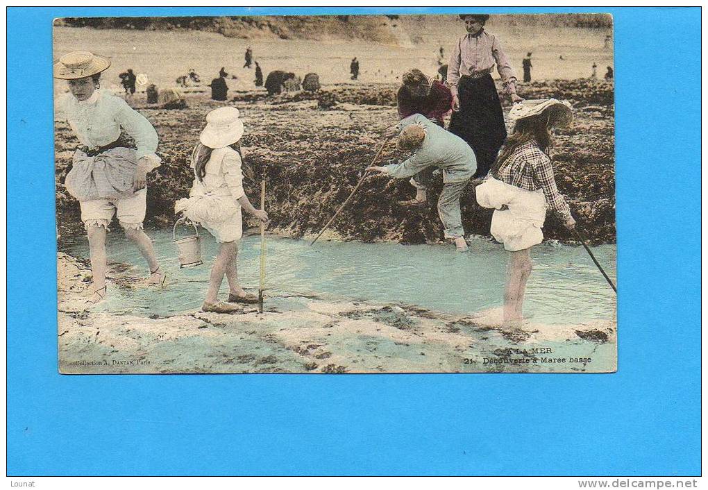 La Pêche  - Découverte à Marée Basse - A La Mer - Fishing