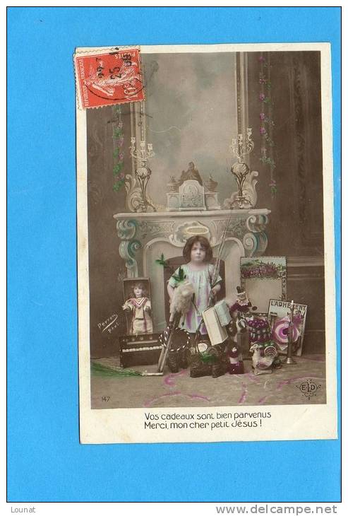 Jeux Et Jouets - Enfants - Vos Cadeaux Sont Bien Parvenus Année 1909 - Spielzeug & Spiele