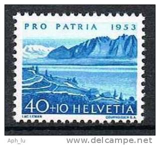 Schweiz, 1953 Pro Patria 40 Cent., MiNr. 584 Postfrisch (a280608) - Ungebraucht