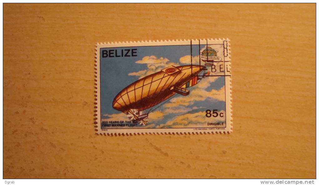 Belize  1983  Scott #675   CTO     85c Dirigible - Belize (1973-...)