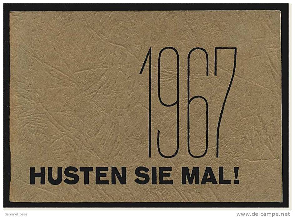 Kalender 1967 , Husten Sie Mal!  - Susys Erotische Sonnentips Für 365 Fröhliche Tage. - Calendars