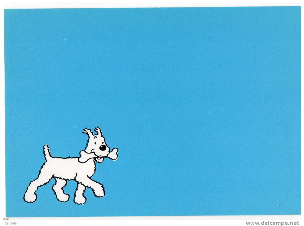 Hergé Milou Carte Abonné CPC 1993 état Superbe - Hergé