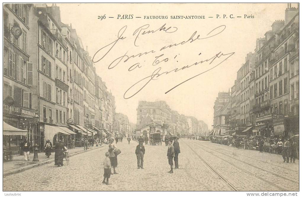 PARIS XI FAUBOURG SAINT ANTOINE - Arrondissement: 11