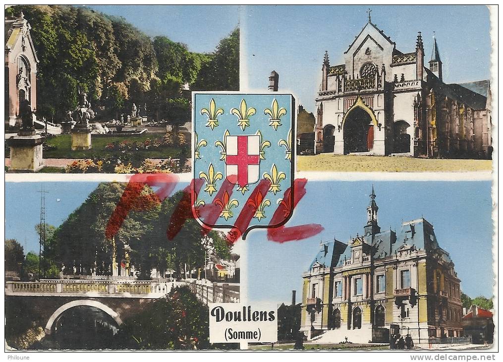 Doullens - Carte Multivues, Ref 1203-768 - Doullens