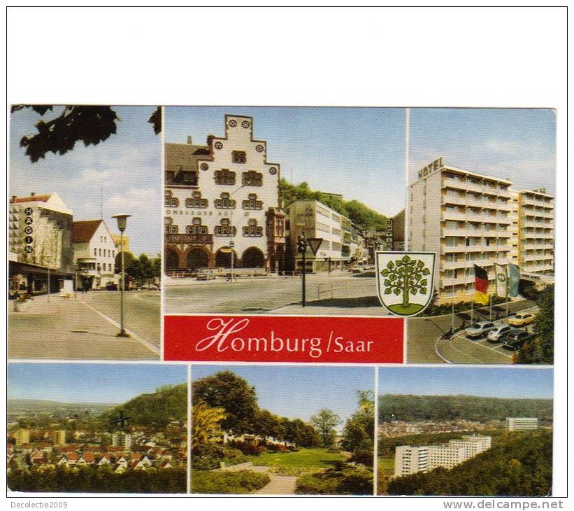 ZS26745 Homburg, Saarland Multiviews Used Perfect Shape Back Scan At Request - Saarpfalz-Kreis