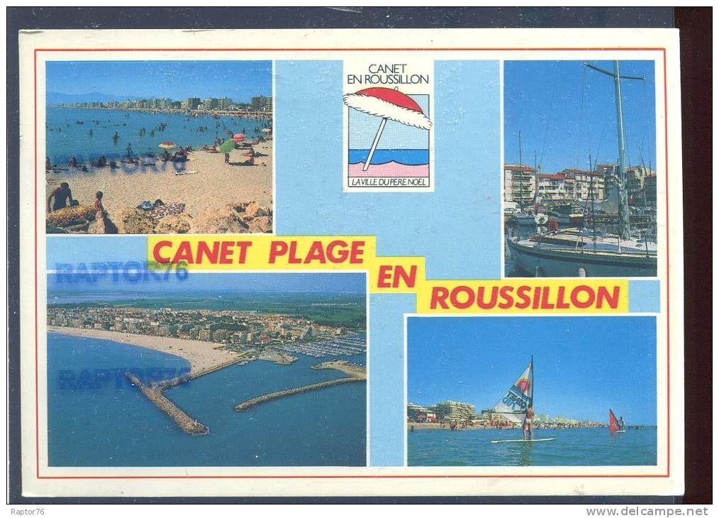 CPM  CANET EN ROUSSILLON Souvenir Multi Vues - Canet En Roussillon