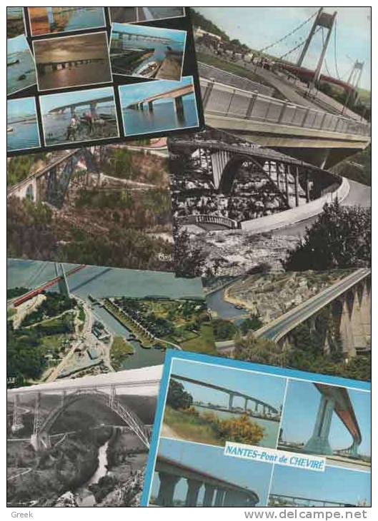 135 CARDS WITH BRIDGES / 135 KAARTEN MET BRUGGEN - Ponts