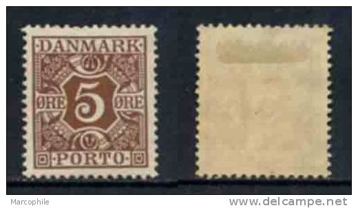 DANEMARK - PORTO / 1921-1927 TIMBRE TAXE # 11 * (ref T1146) - Postage Due