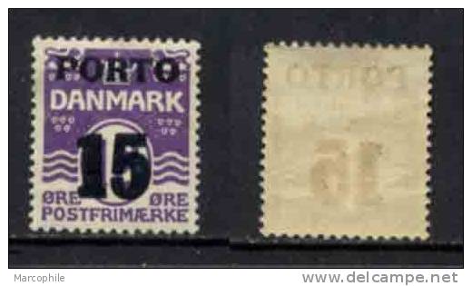 DANEMARK - PORTO / 1934 TIMBRE TAXE # 36 *  (ref T1156) - Postage Due