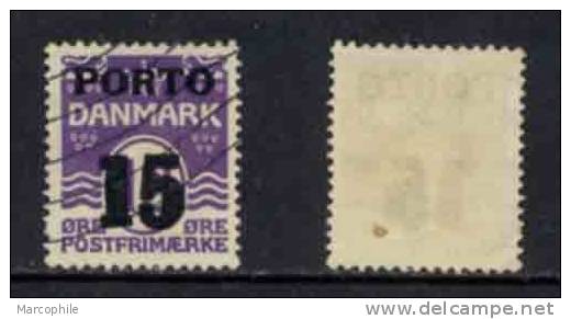 DANEMARK - PORTO / 1934 TIMBRE TAXE # 36 Ob.  (ref T1157) - Segnatasse