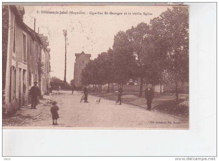 53.157/ VILLAINES LA JUHEL - Quartier St Georges Et La Vieille Eglise - Villaines La Juhel