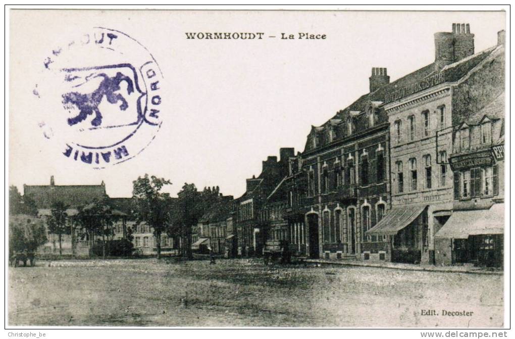 CPA Wormhoudt, Wormhout La Place (pk4289) - Wormhout