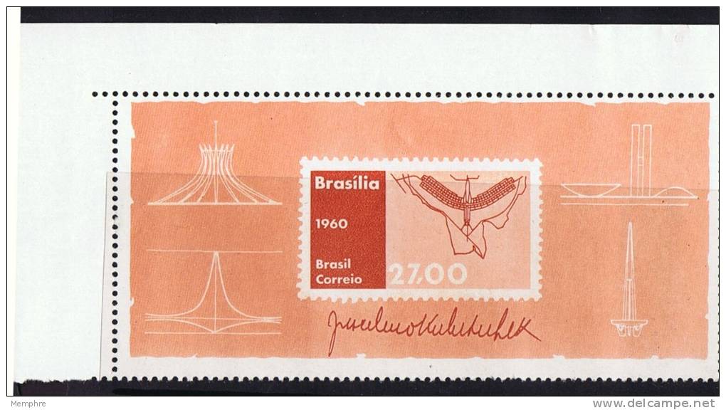 1960 Bloc Feuillet   Anniversaire Du Président Kubitscheck De Oliviera   ** Sans Charnière - Unused Stamps