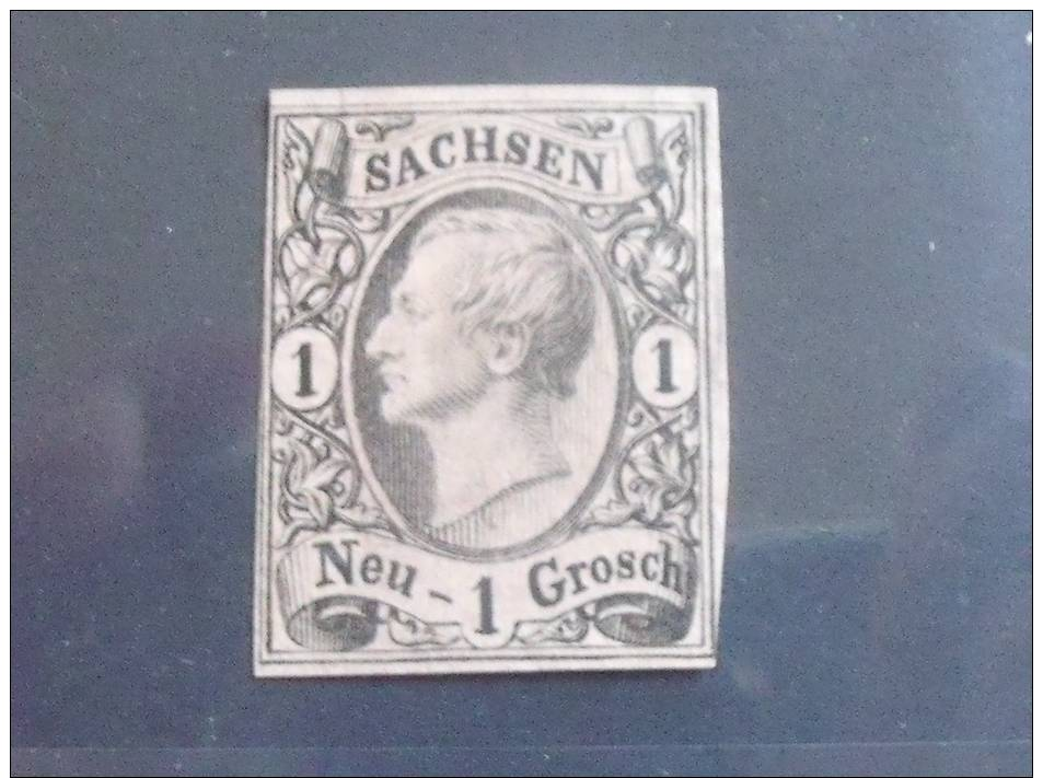 Germany Saxony State Stamp #10 Mint NG  VF - Saxony